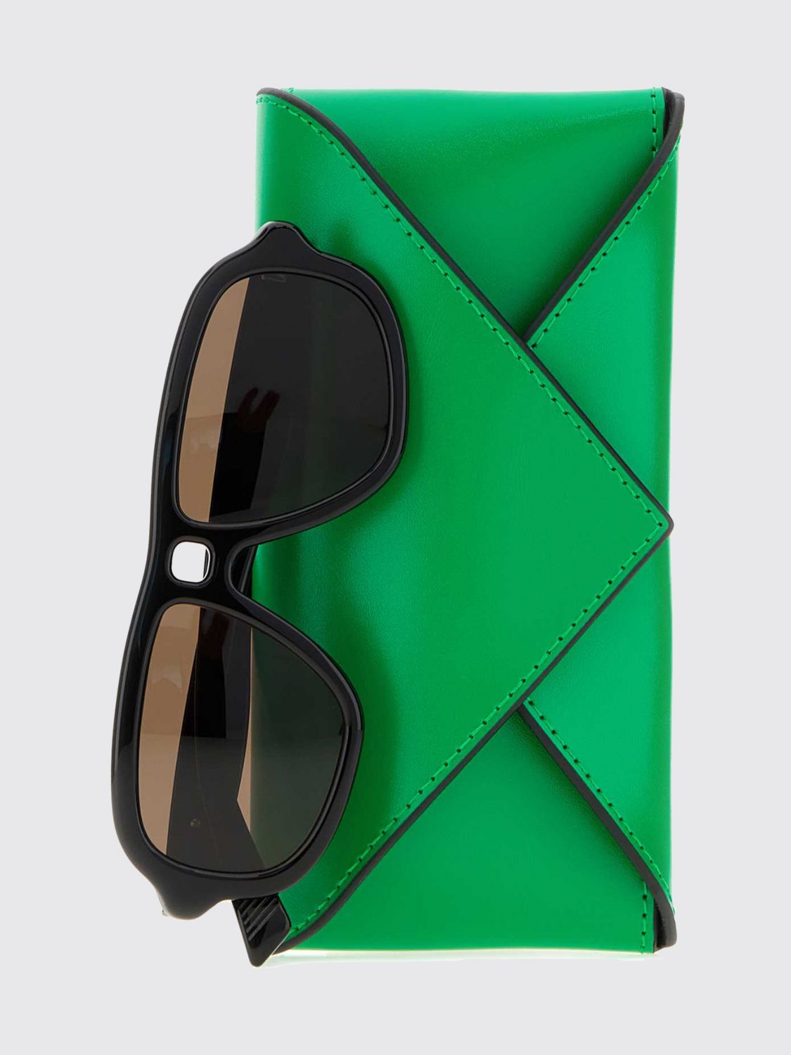 aviator sunglasses in acetate with double bridge