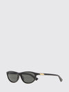 oval-shaped cat-eye sunglasses in acetate