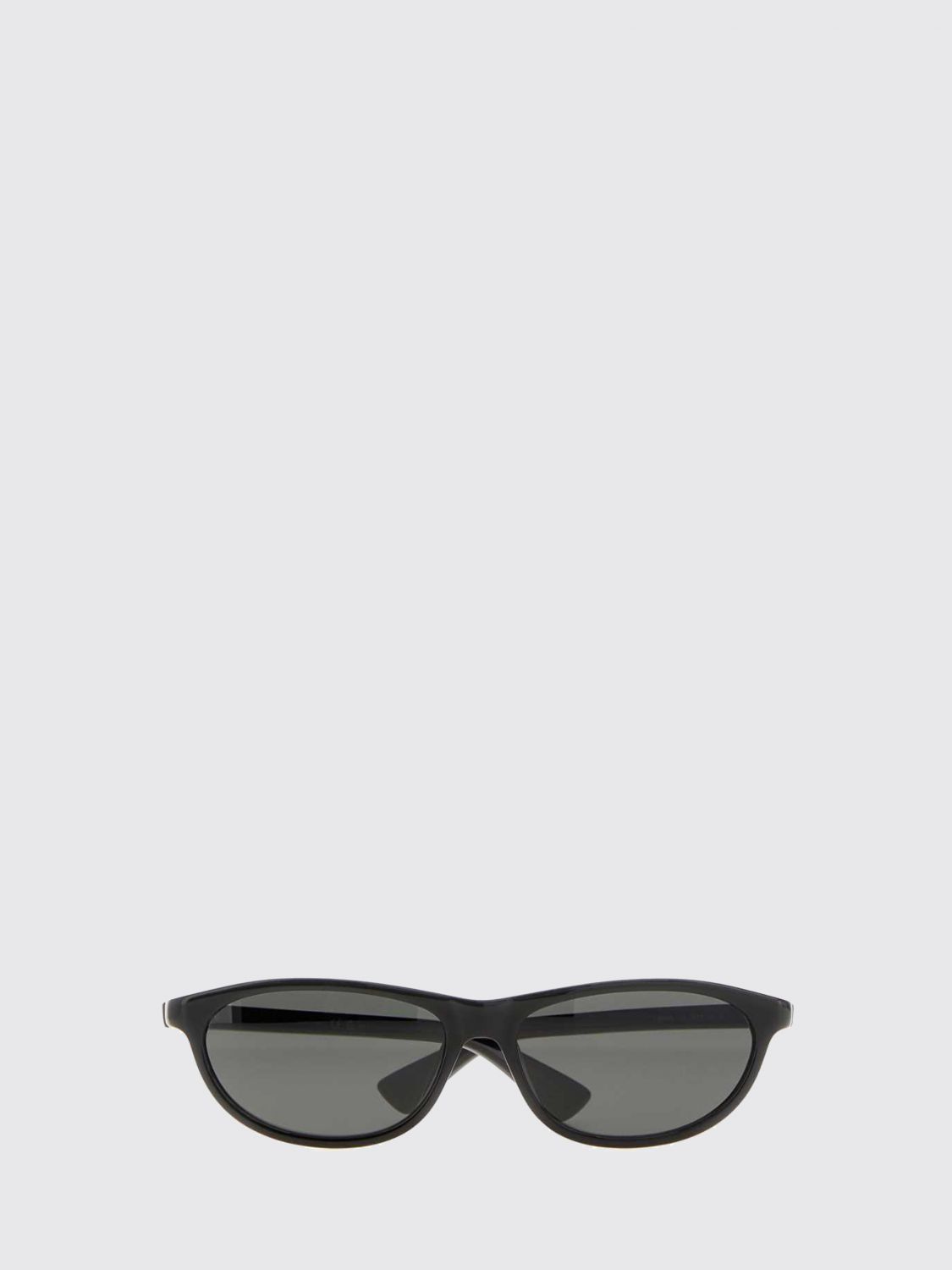 oval-shaped cat-eye sunglasses in acetate