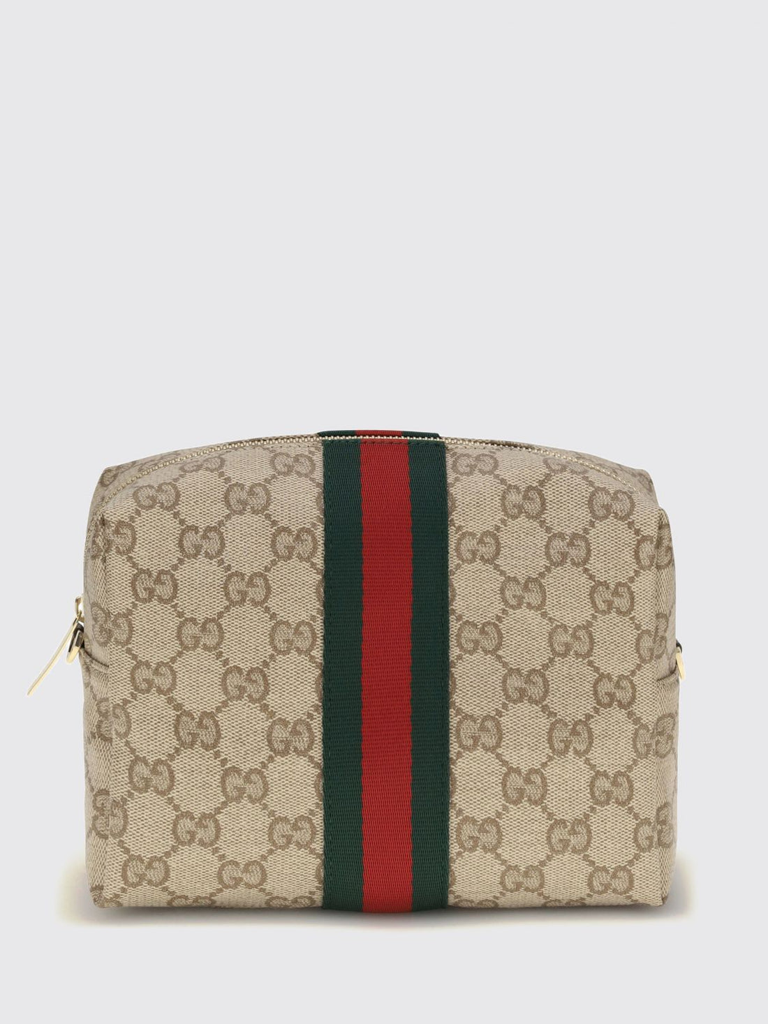 GUCCI OS gg monogram jacquard mini shoulder bag with bicolour stripes
