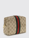 gg monogram jacquard mini shoulder bag with bicolour stripes