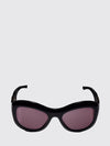 cat-eye sunglasses in tortoiseshell acetate with gg monogram logo