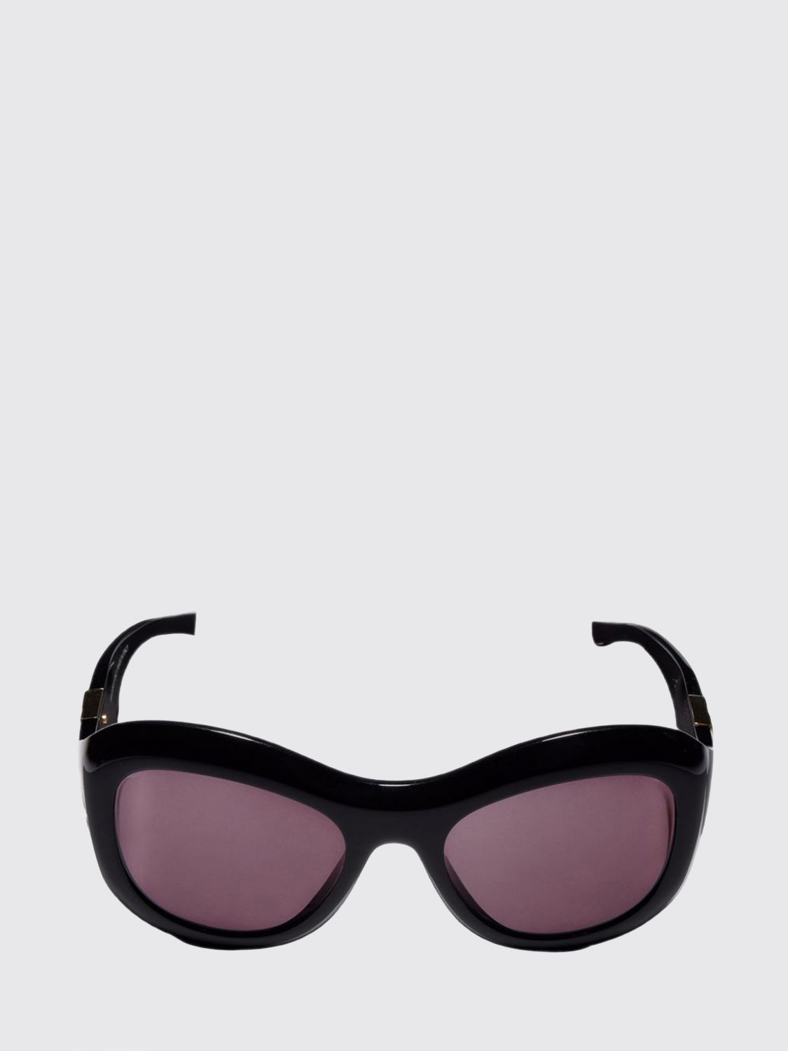 cat-eye sunglasses in tortoiseshell acetate with gg monogram logo