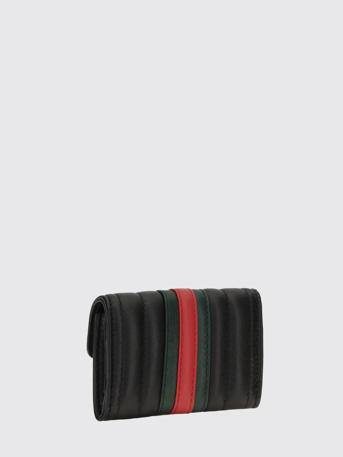 GUCCI OS gg marmont quilted lambskin wallet with logo hardware