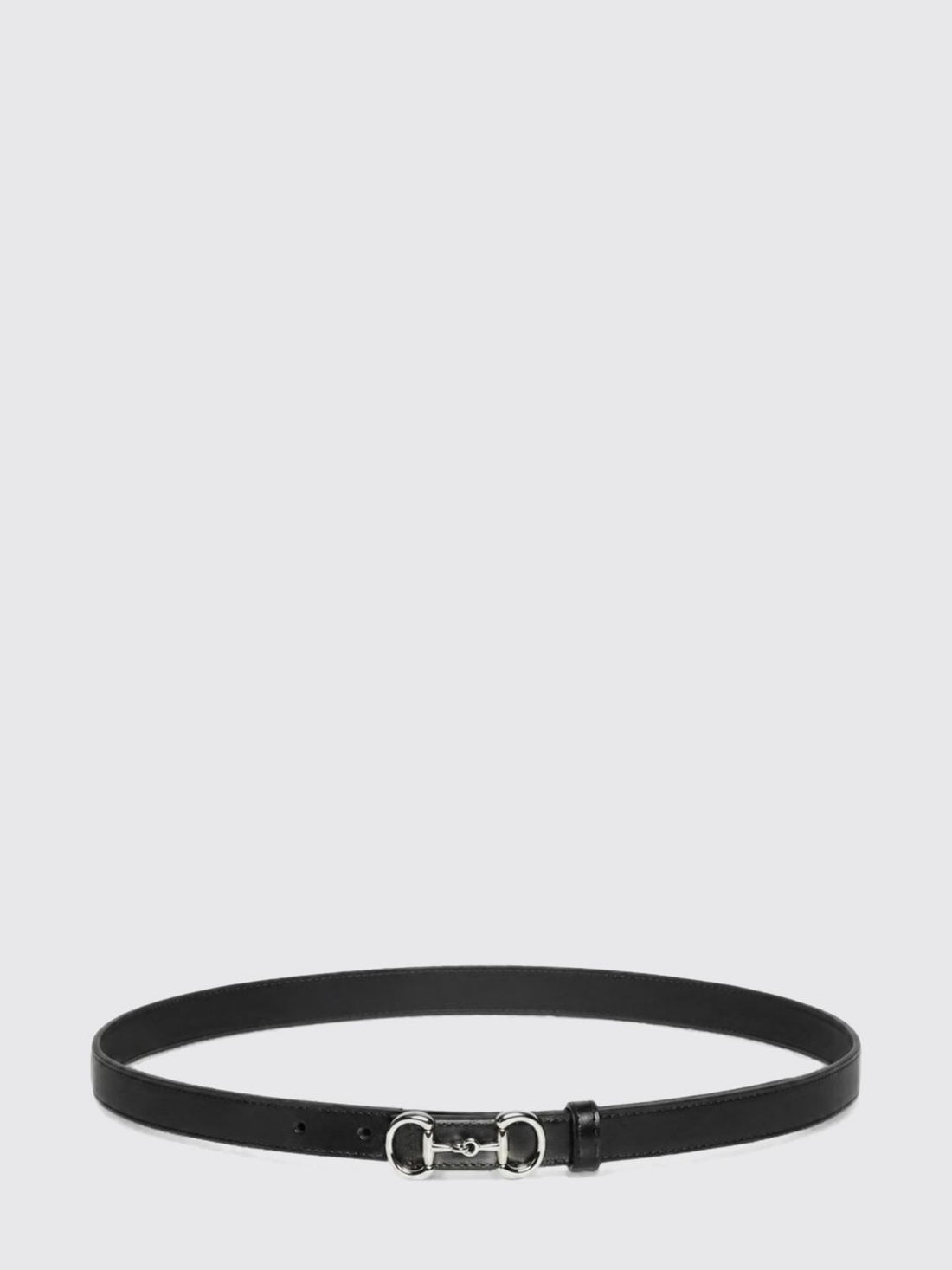 GUCCI 70 smooth calfskin leather belt with horsebit detail and interlocking closure