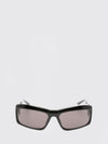 rectangular acetate sunglasses with coloured lenses