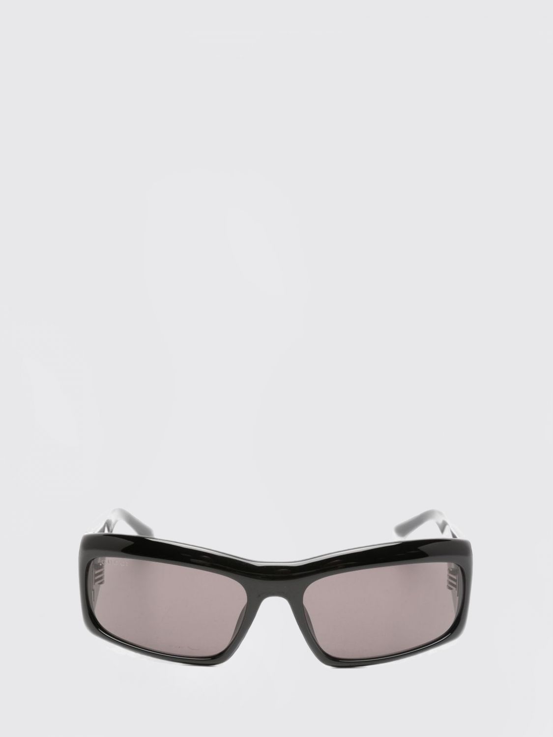 rectangular acetate sunglasses with coloured lenses