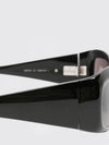 rectangular acetate sunglasses with coloured lenses