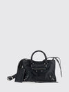 le city studded arena lambskin handbag with shoulder strap