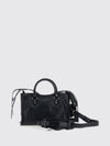 le city studded arena lambskin handbag with shoulder strap