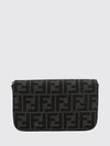 tube mini bag in ff zucca monogram technical fabric