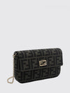 tube mini bag in ff zucca monogram technical fabric