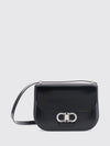 double gancini mini calfskin crossbody bag