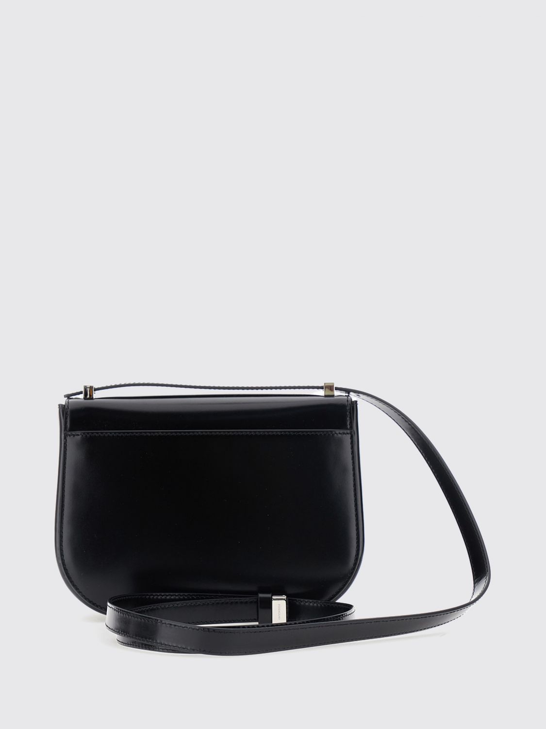 double gancini mini calfskin crossbody bag