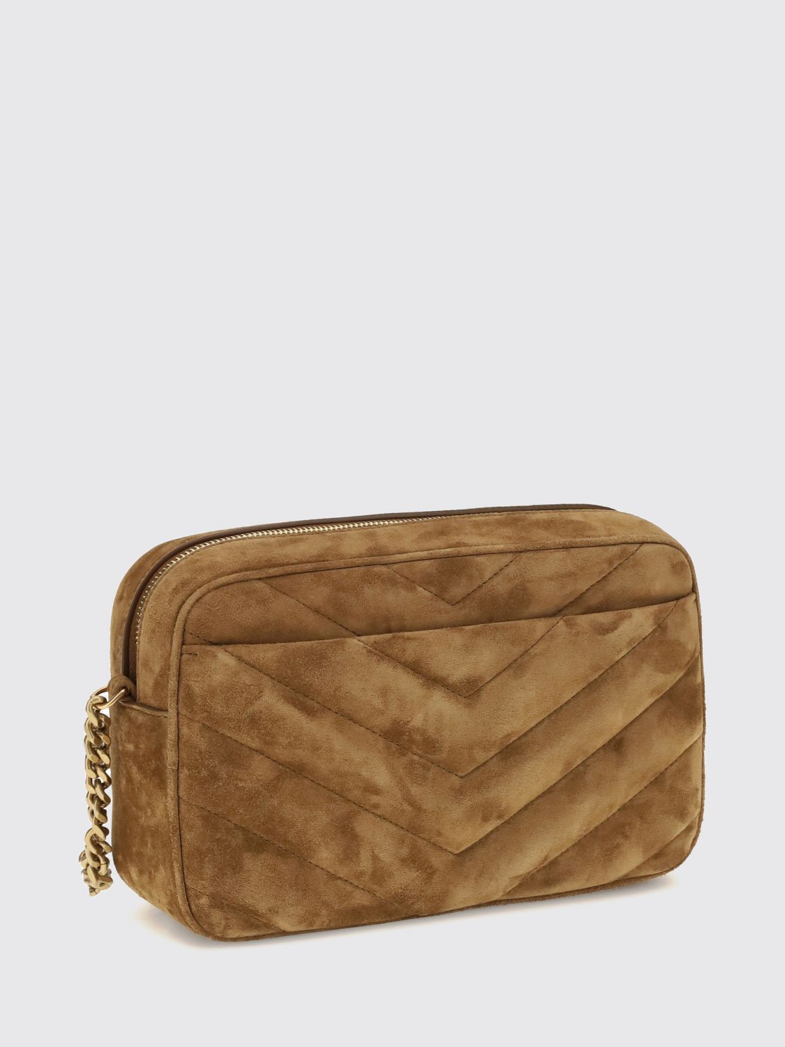 loulou mini matelassé leather camera bag with ysl logo