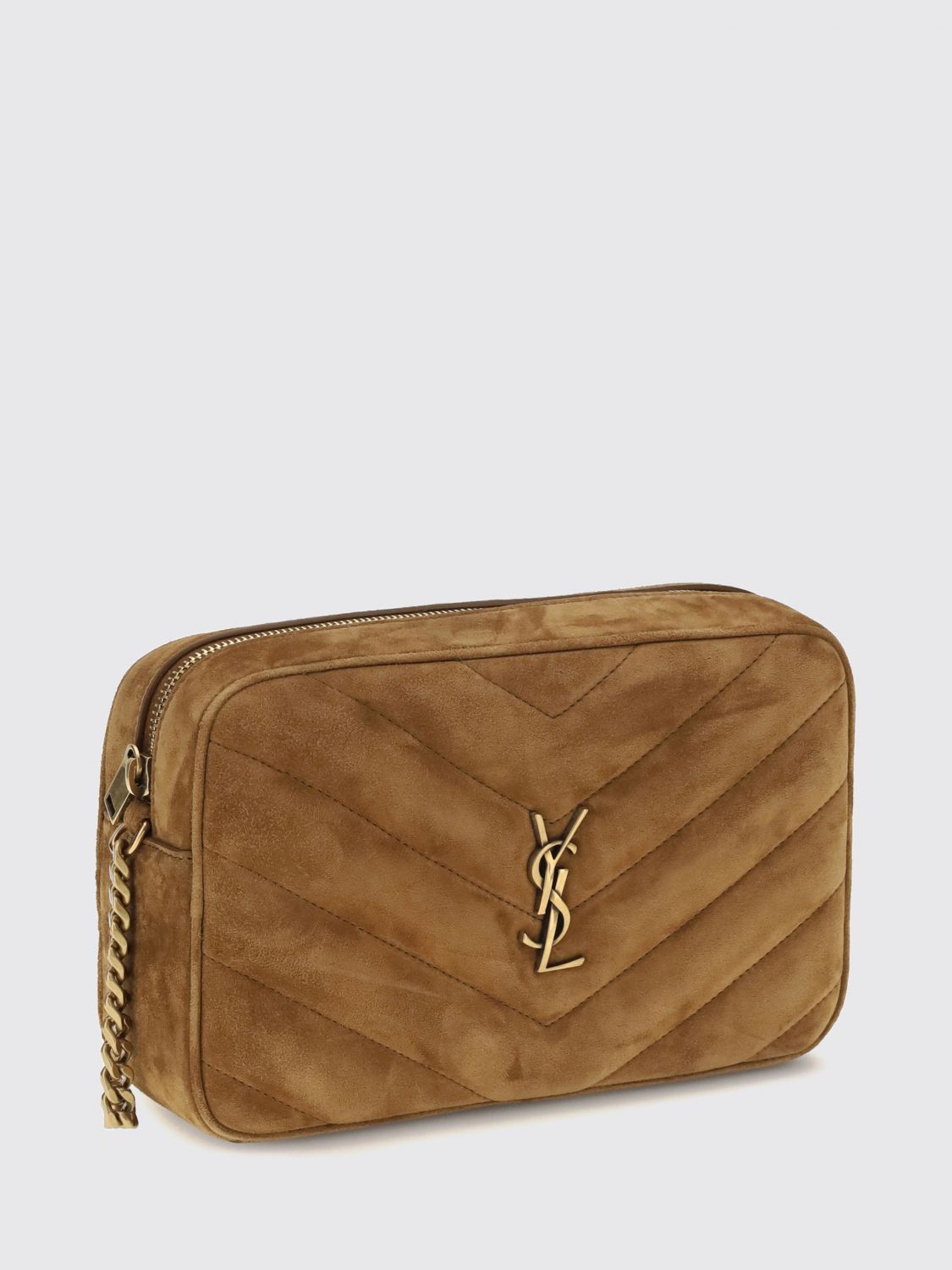 loulou mini matelassé leather camera bag with ysl logo