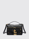 paddington mini chloé smooth leather handbag with padlock and strap