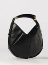mombasa small calfskin leather hobo bag with flat handle
