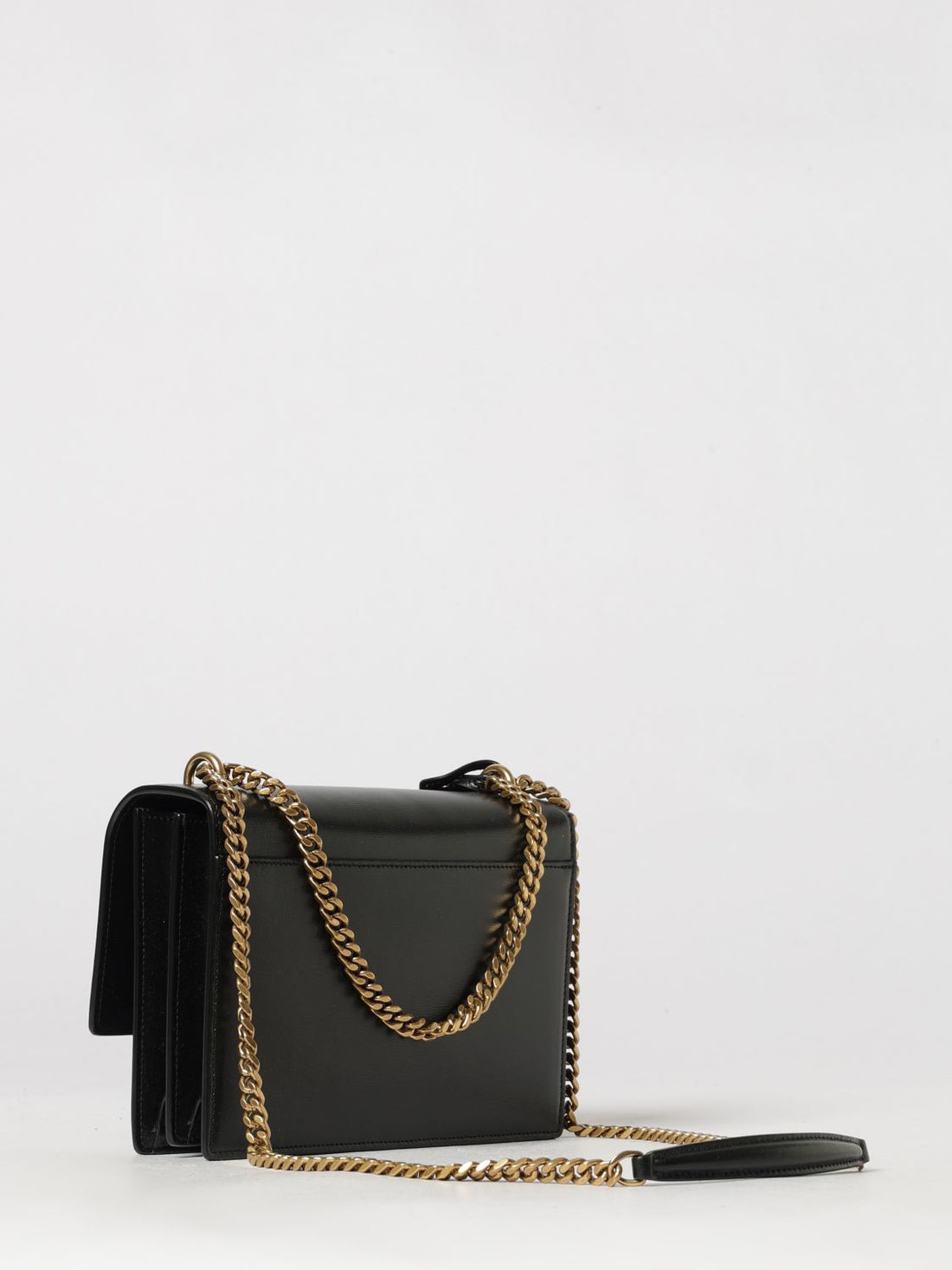 SAINT LAURENT OS sunset medium leather shoulder bag with ysl monogram