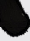 contemporary design headband crafted in soft shearling