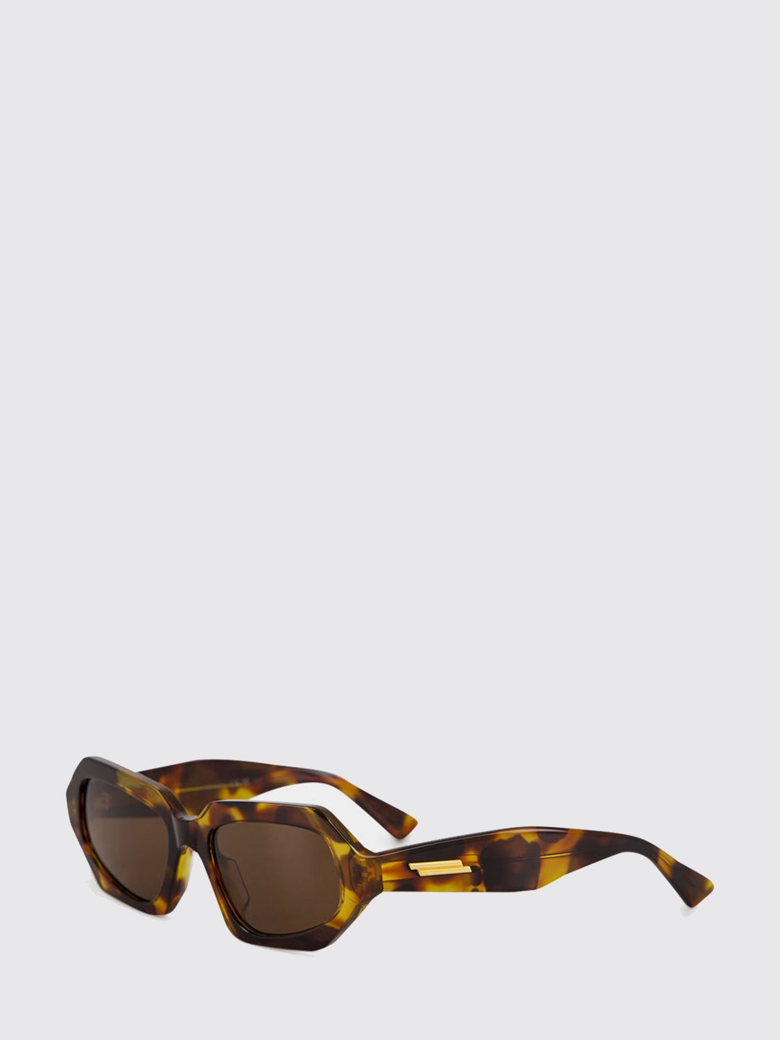 rectangular acetate sunglasses with tortoiseshell frame