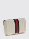 gg marmont nappa leather mini shoulder bag with web stripe