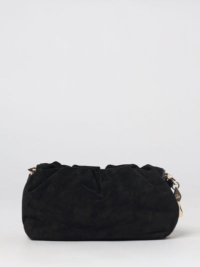 eva ruched suede calfskin mini crossbody bag