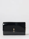 bettina patent leather wallet on chain mini bag
