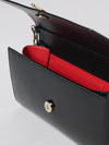 bettina patent leather wallet on chain mini bag