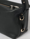 flo smooth leather mini handbag with adjustable top handle