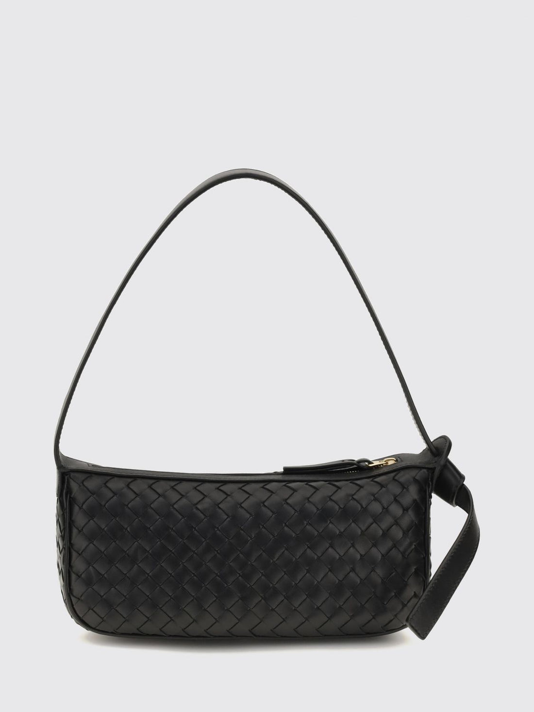 BOTTEGA VENETA OS nodo mini shoulder bag in woven lambskin