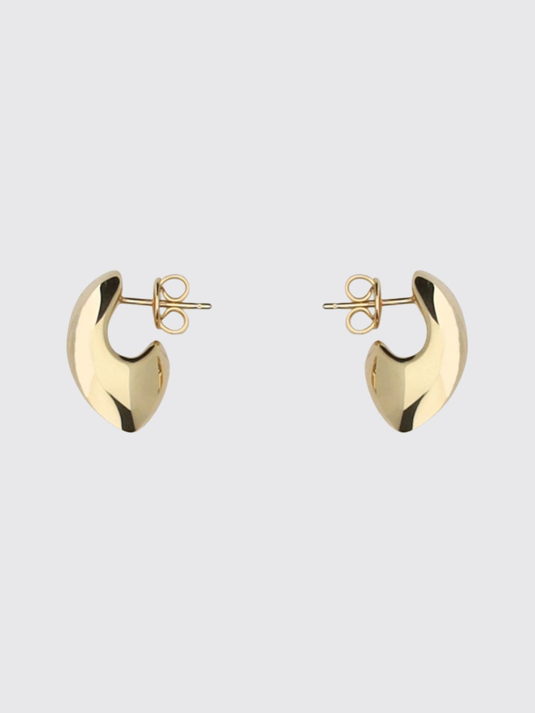 BOTTEGA VENETA OS yellow gold-plated silver drop earrings