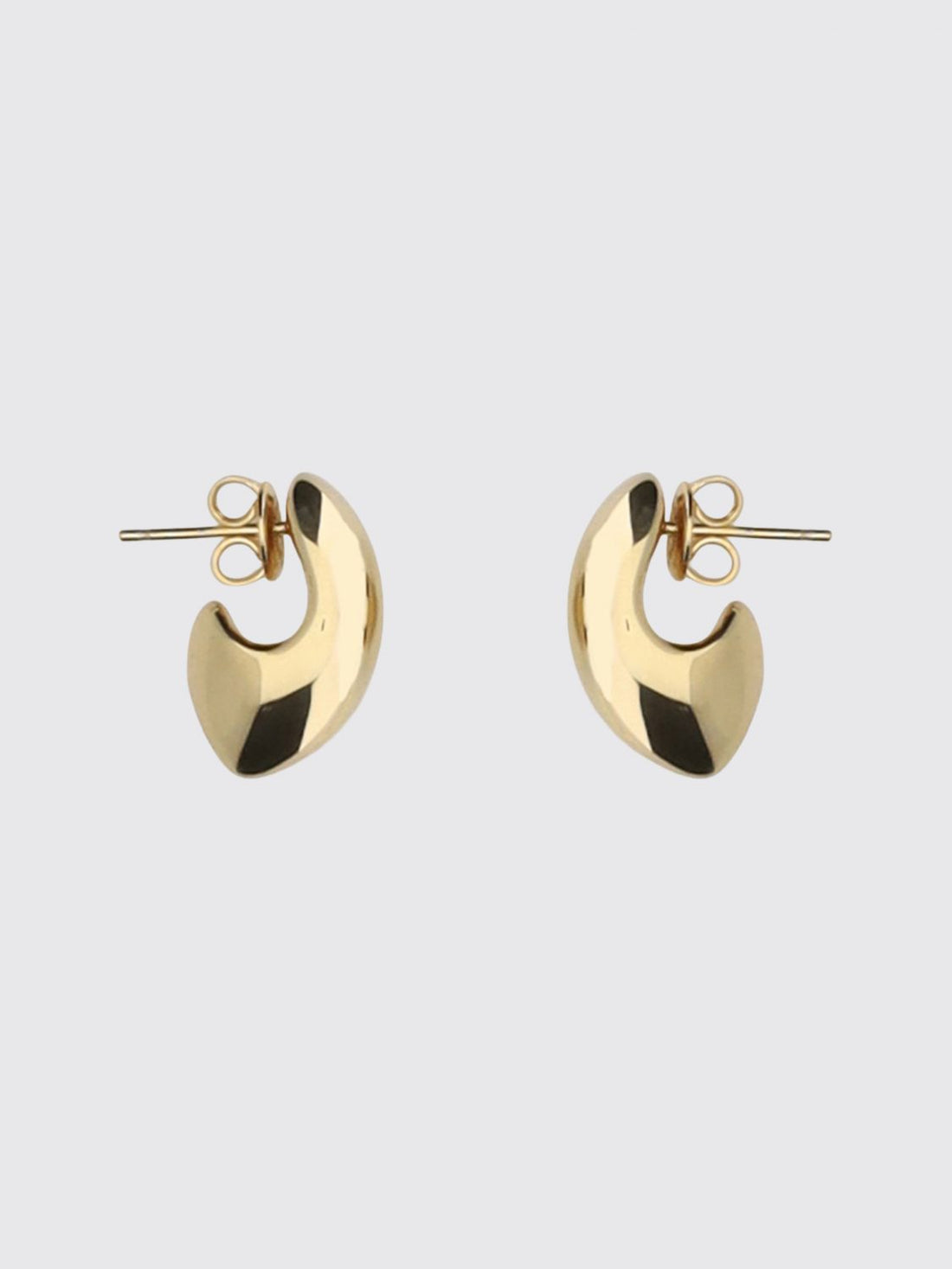 BOTTEGA VENETA OS yellow gold-plated silver drop earrings