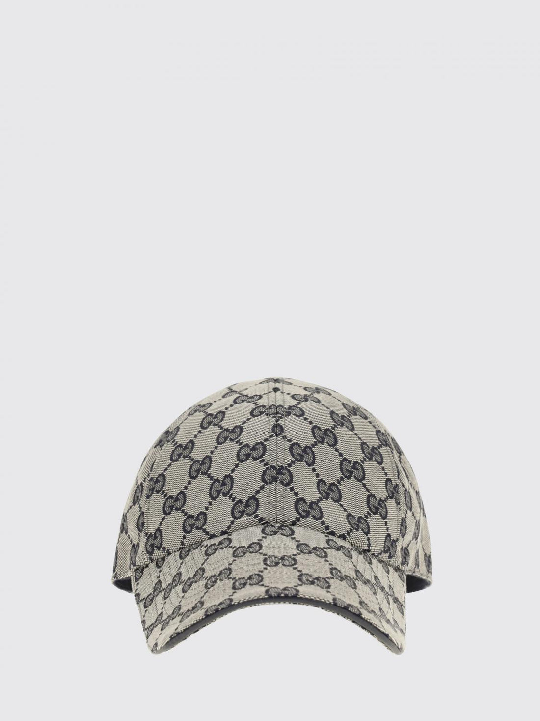 GUCCI L gg supreme monogram baseball cap with adjustable strap
