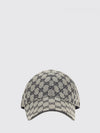 gg supreme monogram baseball cap with adjustable strap