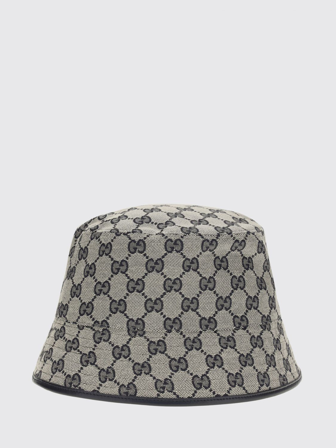 GUCCI L gg supreme monogram bucket hat with medium brim