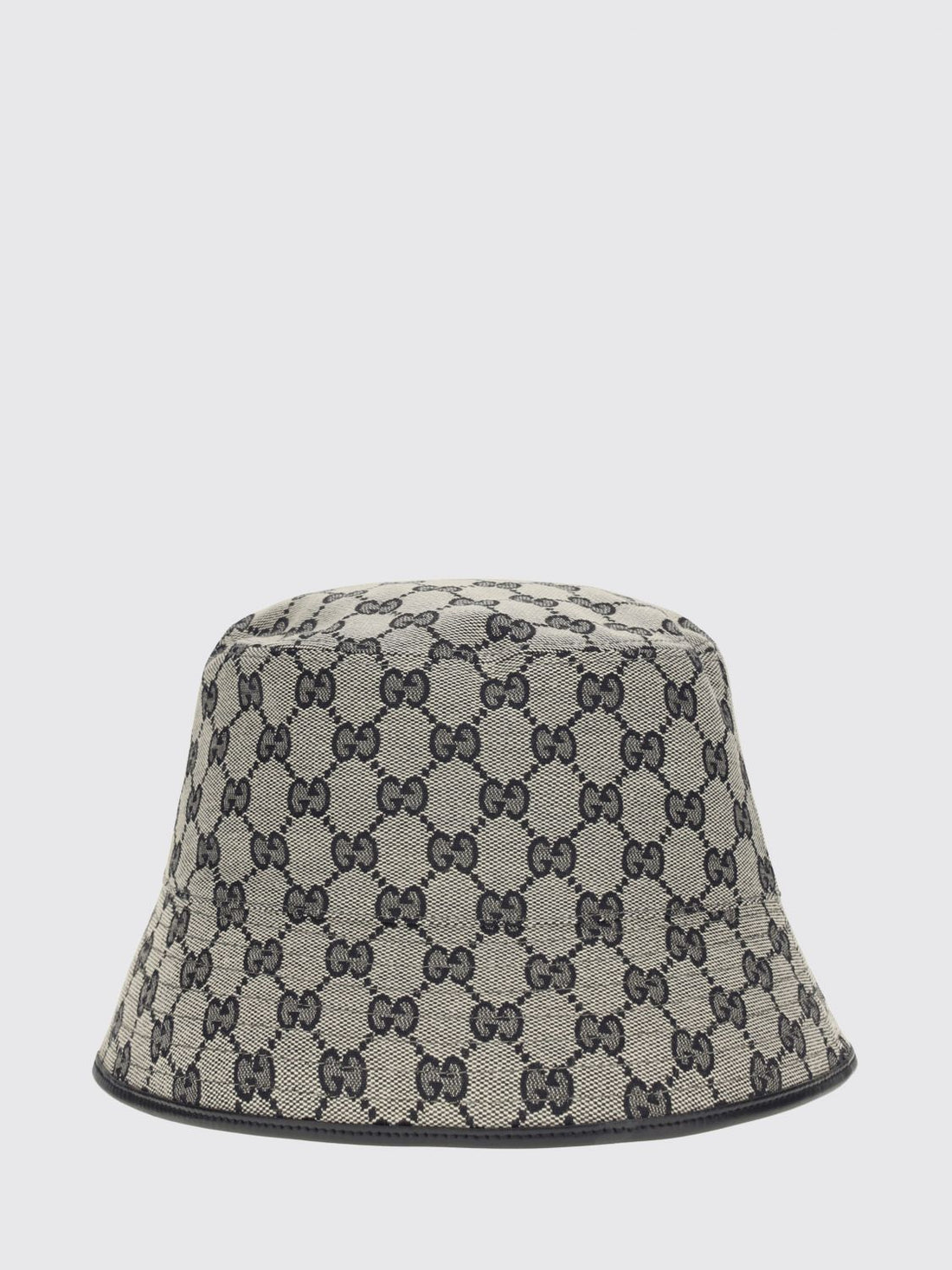 GUCCI L gg supreme monogram bucket hat with medium brim