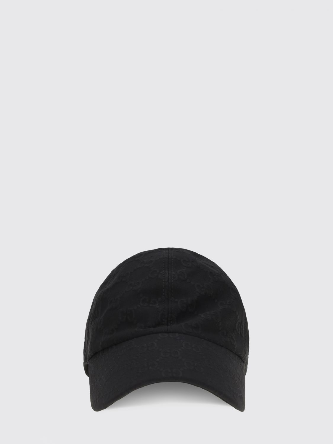 black gg supreme fabric baseball cap