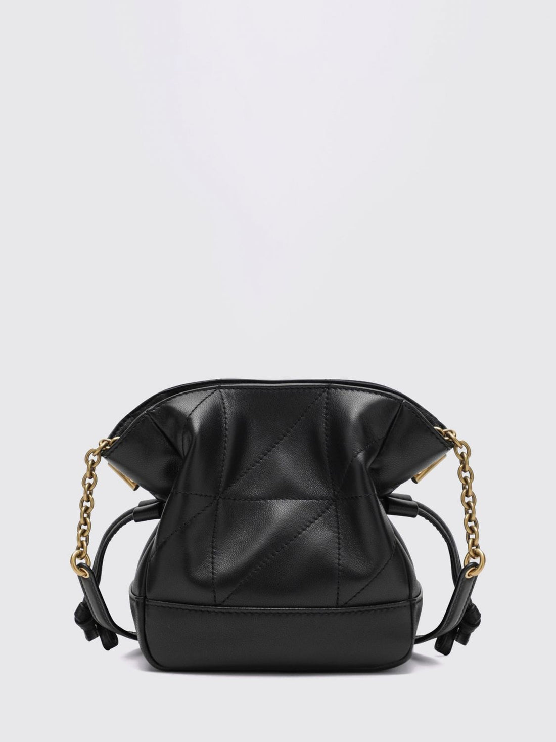 SAINT LAURENT OS jamie ysl monogram lambskin leather mini bucket bag