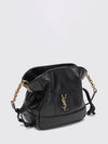 jamie ysl monogram lambskin leather mini bucket bag