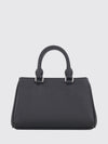vlogo signature grained calfskin leather handbag