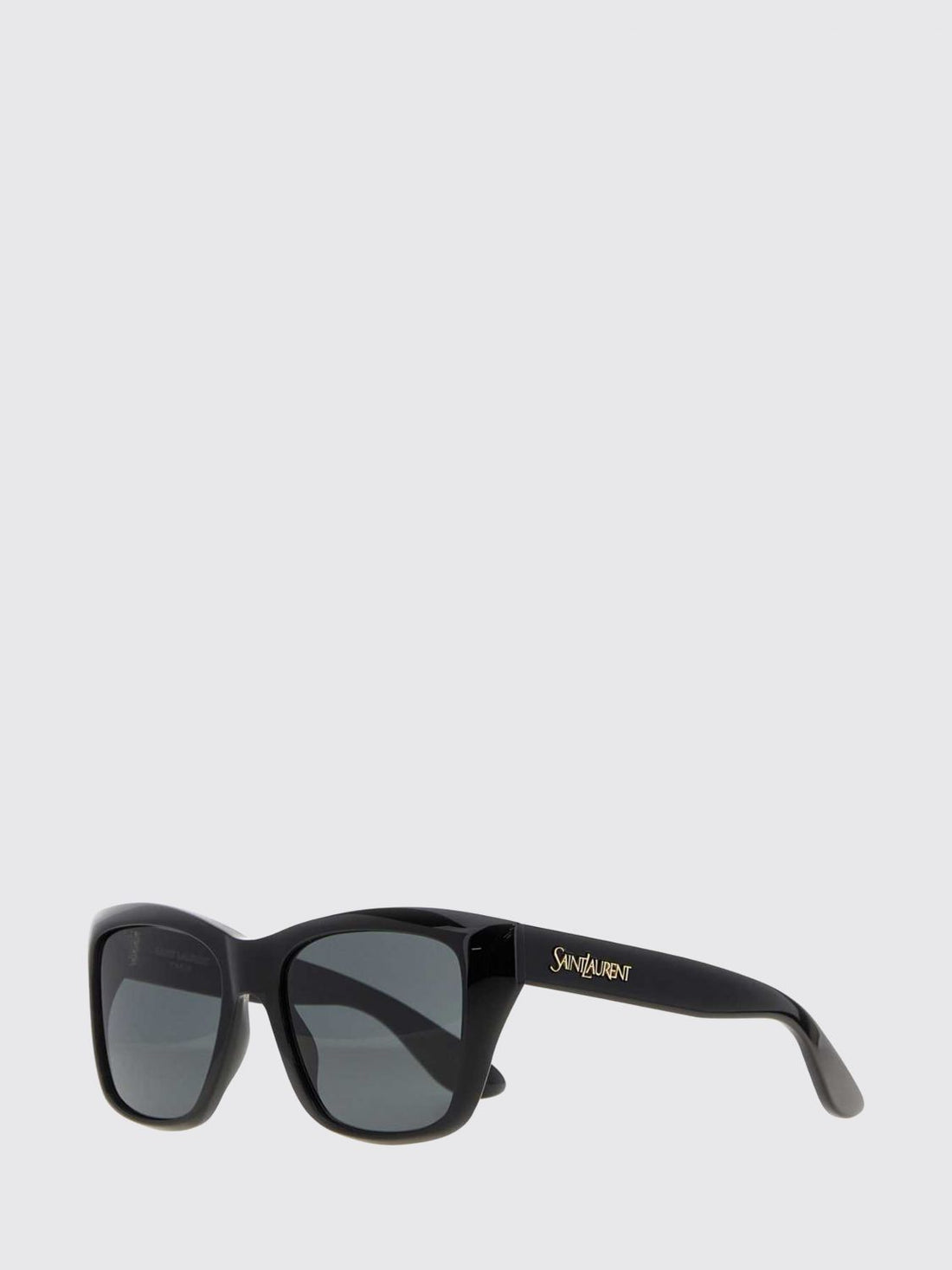 SAINT LAURENT OS square acetate sunglasses with laminated logo