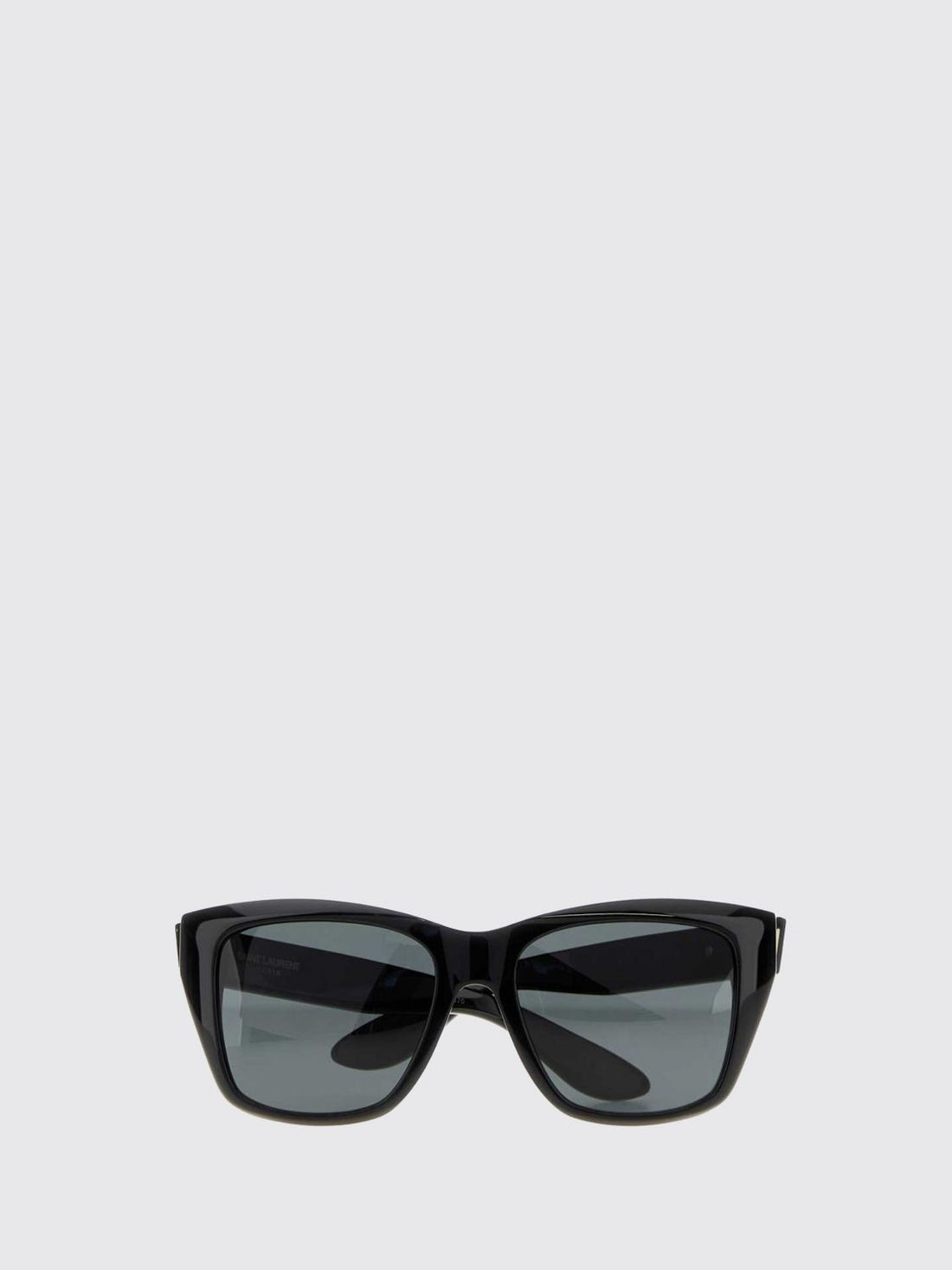 SAINT LAURENT OS square acetate sunglasses with laminated logo
