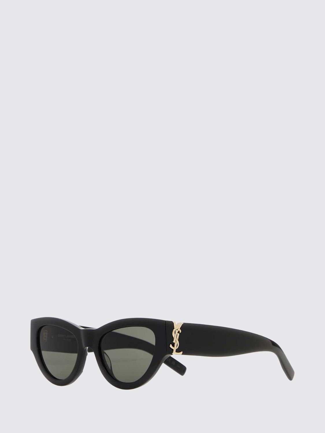 cat-eye acetate sunglasses with ysl monogram