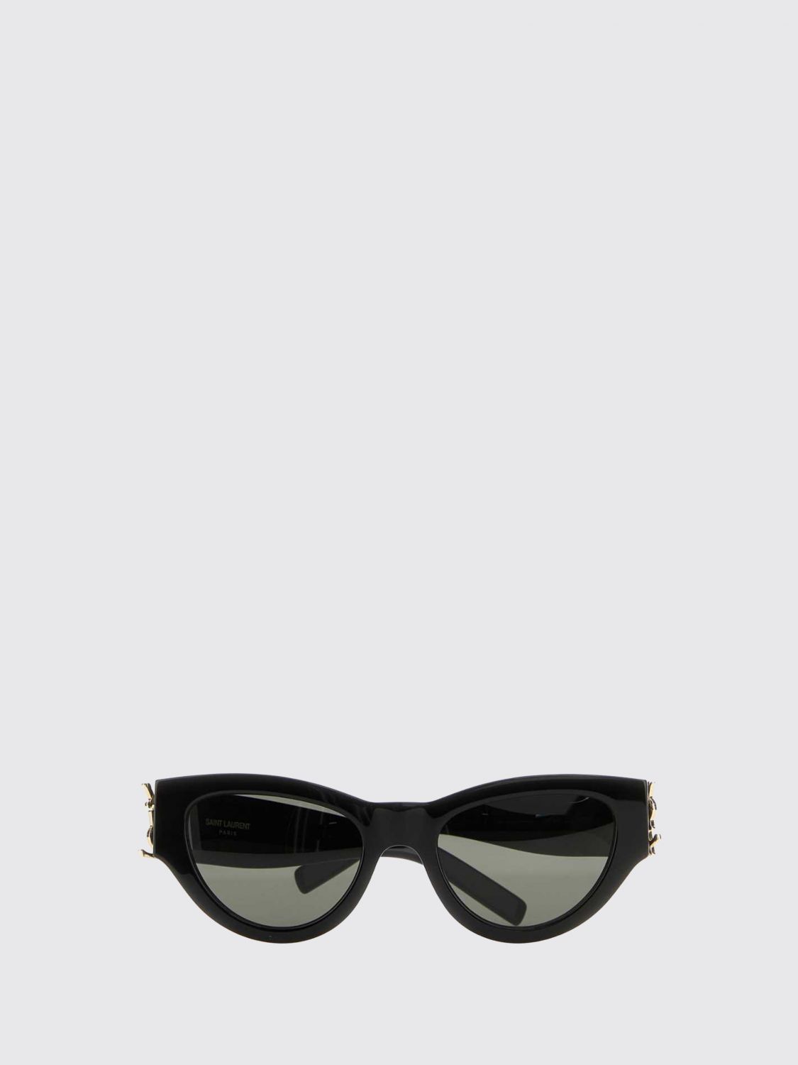 cat-eye acetate sunglasses with ysl monogram