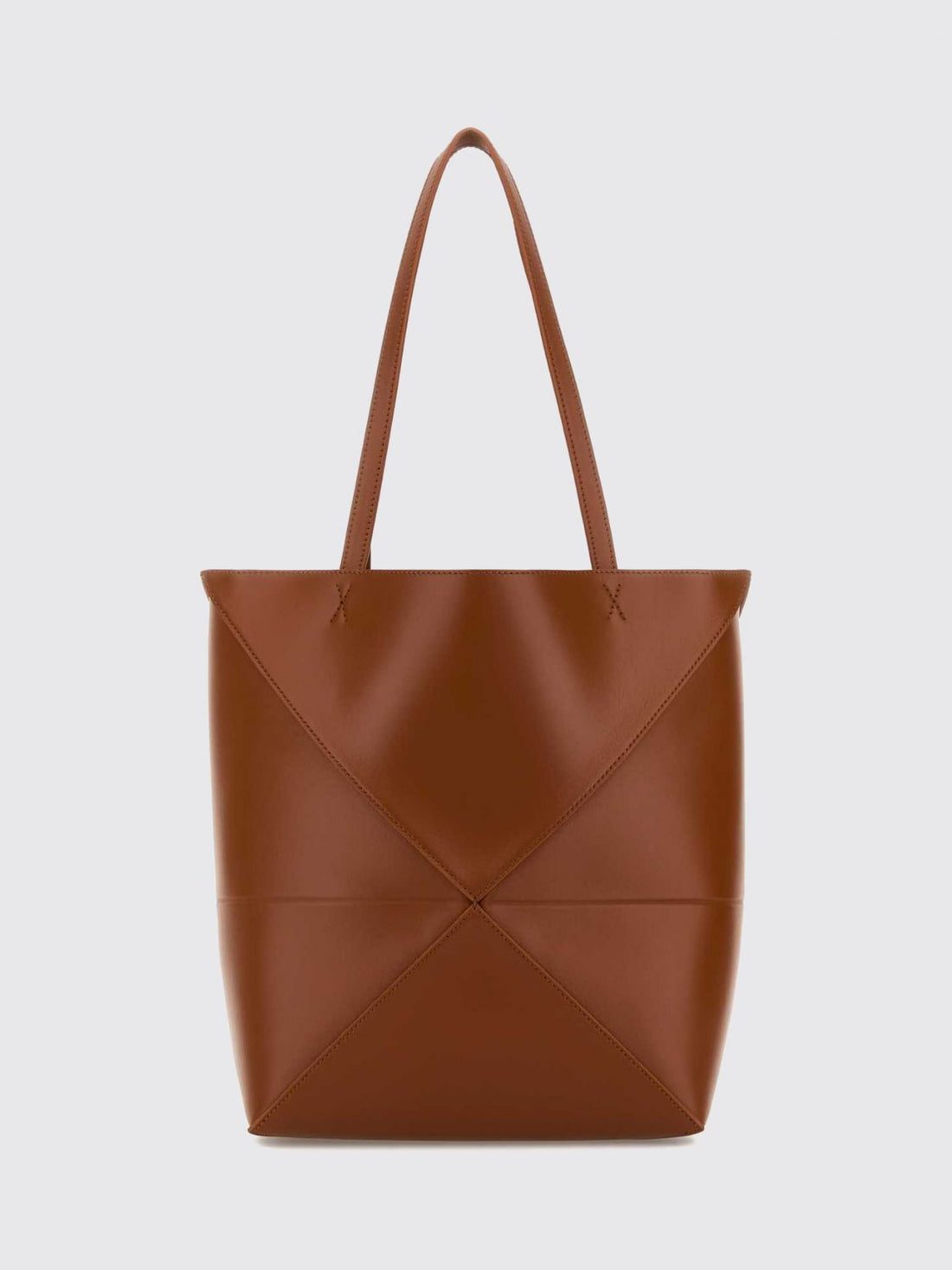 LOEWE OS puzzle fold medium calfskin tote bag with double handle