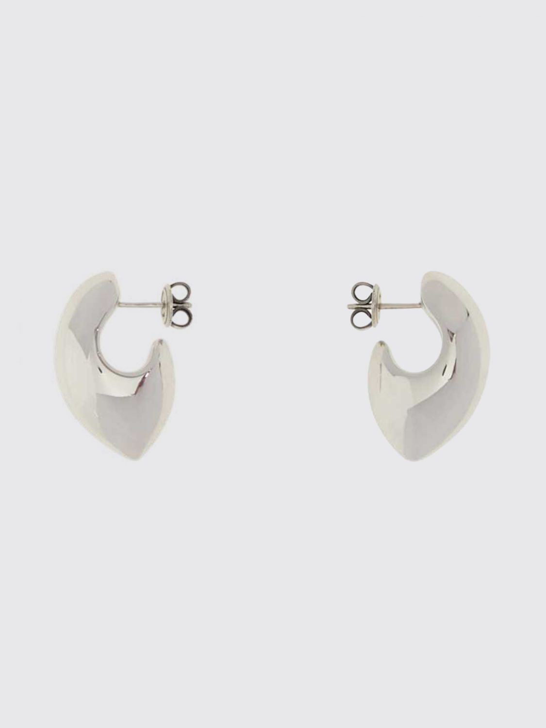 metal stud earrings with butterfly closure