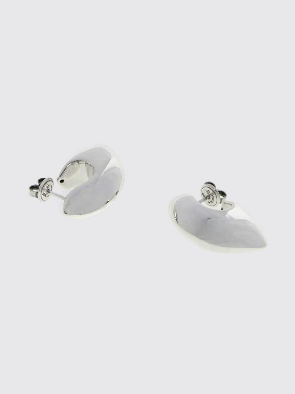 metal stud earrings with butterfly closure