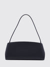 hug east-west shoulder bag in smooth calfskin with zip closure