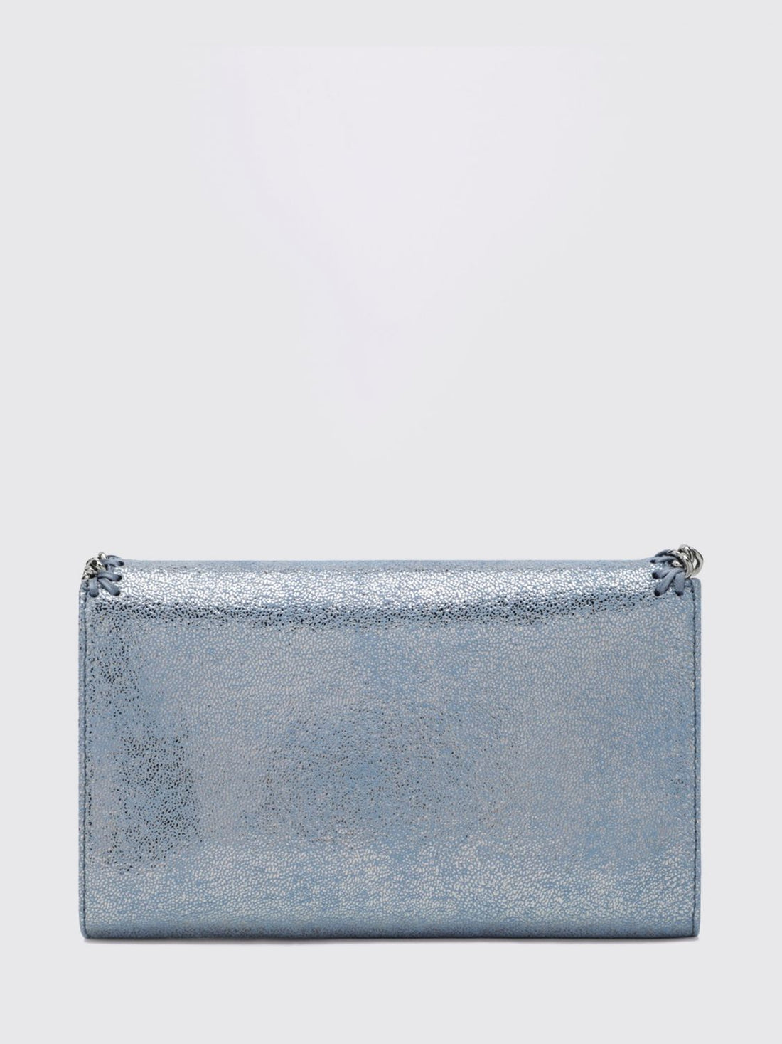 STELLA MCCARTNEY OS falabella wallet on chain in eco alter mat with metal chain